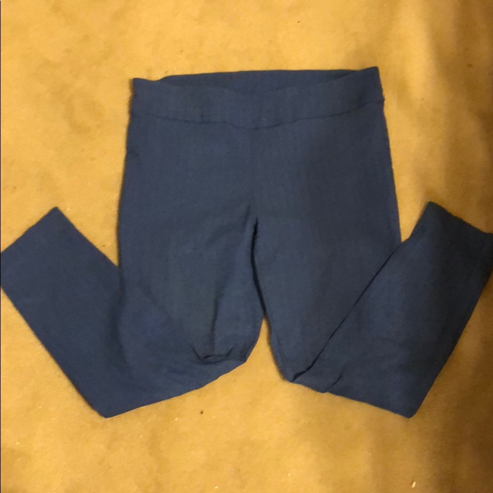 Blue Pull On Pants